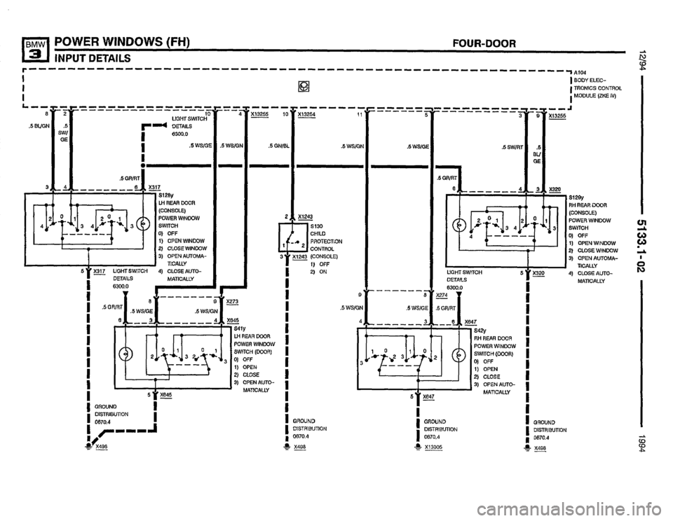 BMW 325i 1994 E36 Electrical Troubleshooting Manual BMW 325i 1994 E36 Electrical Troubleshooting Manual