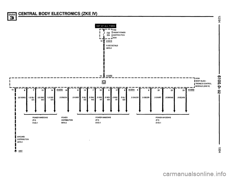 BMW 325i 1994 E36 Electrical Troubleshooting Manual BMW 325i 1994 E36 Electrical Troubleshooting Manual