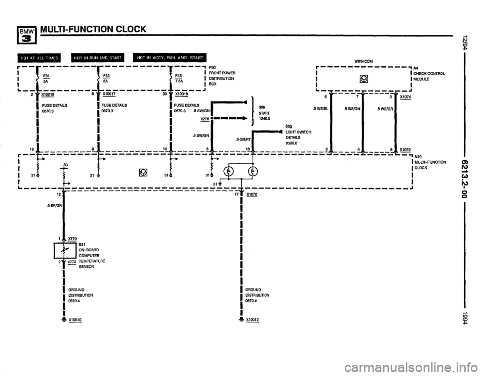 BMW 325i 1994 E36 Electrical Troubleshooting Manual BMW 325i 1994 E36 Electrical Troubleshooting Manual
