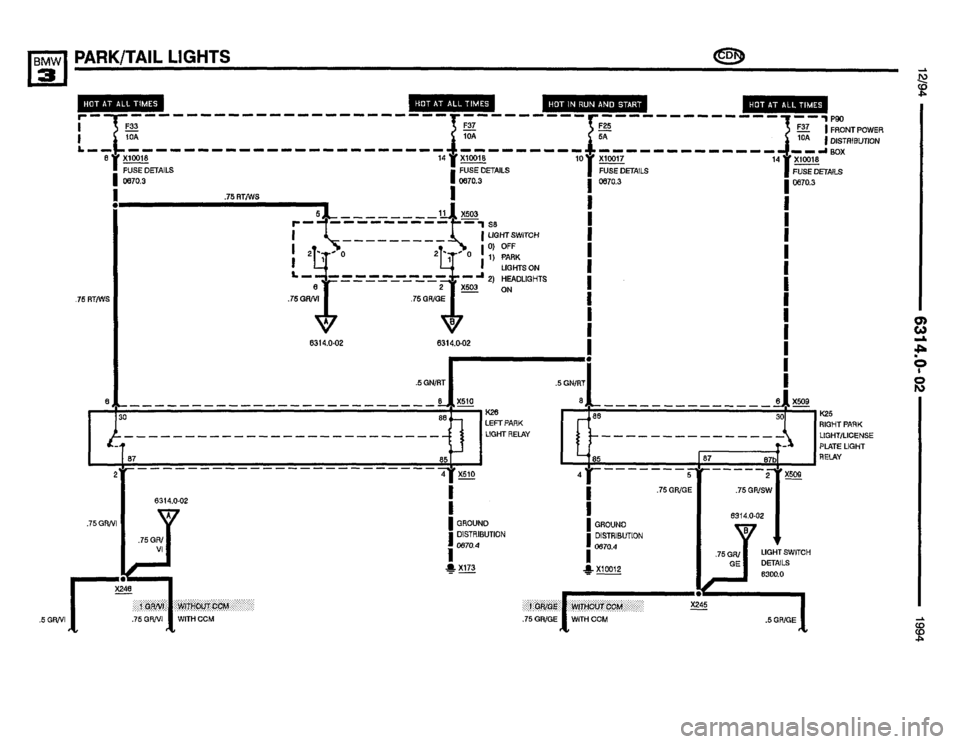 BMW 325i 1994 E36 Electrical Troubleshooting Manual BMW 325i 1994 E36 Electrical Troubleshooting Manual