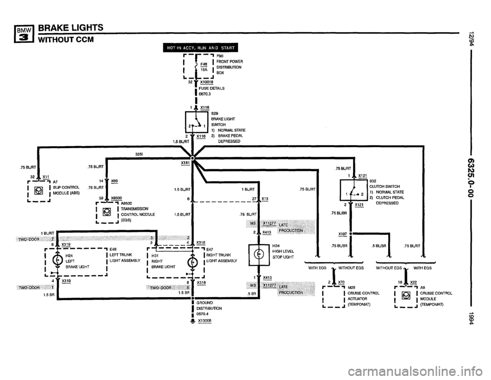 BMW 325i 1994 E36 Electrical Troubleshooting Manual BMW 325i 1994 E36 Electrical Troubleshooting Manual