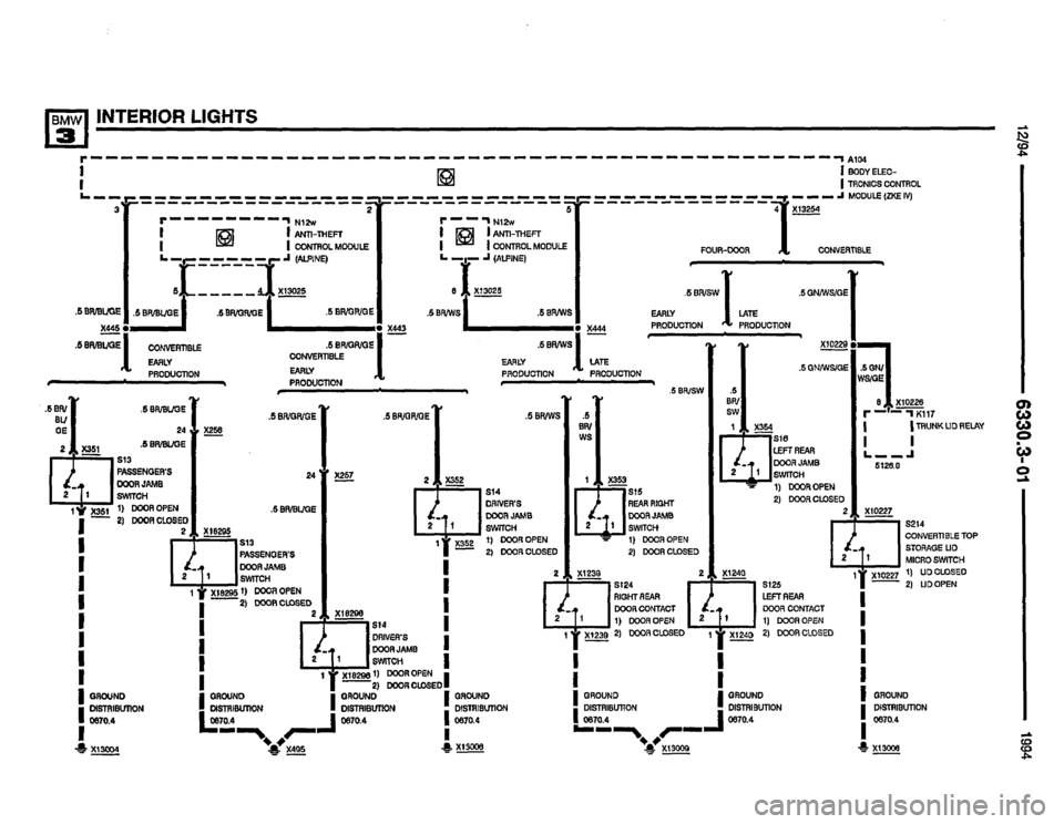 BMW 325i 1994 E36 Electrical Troubleshooting Manual BMW 325i 1994 E36 Electrical Troubleshooting Manual