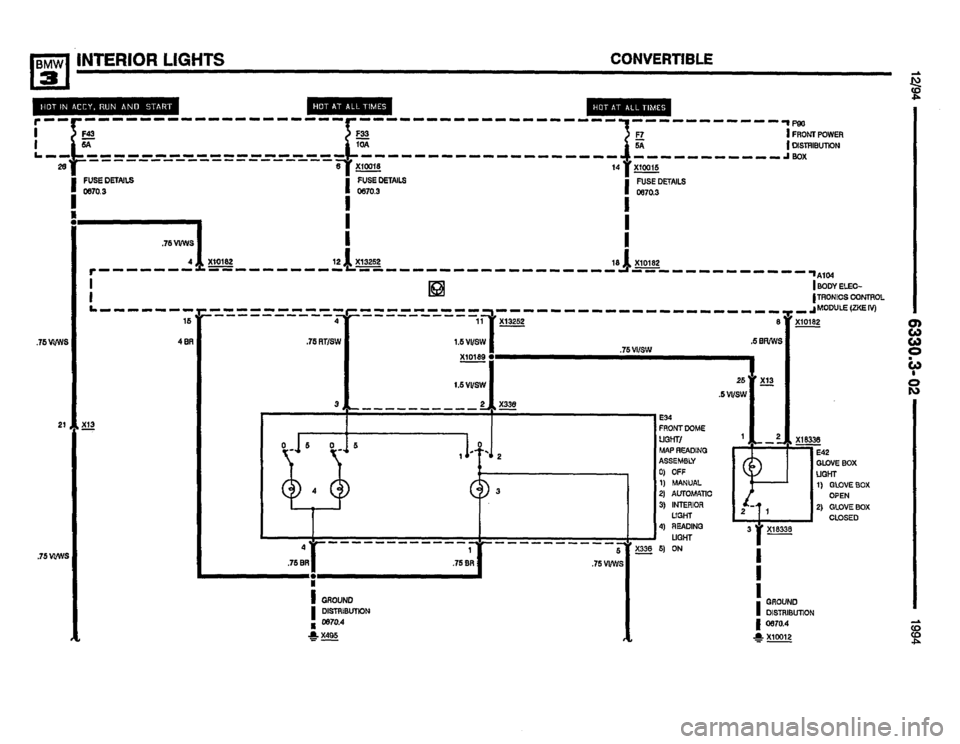 BMW 325i 1994 E36 Electrical Troubleshooting Manual BMW 325i 1994 E36 Electrical Troubleshooting Manual