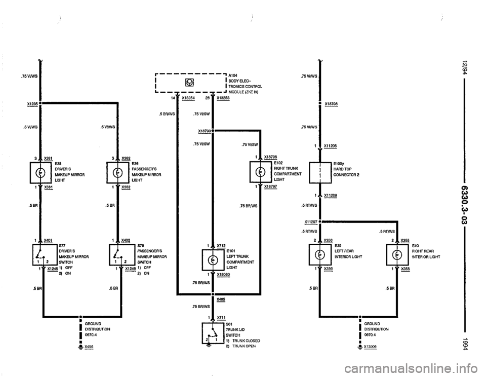 BMW 325i 1994 E36 Electrical Troubleshooting Manual BMW 325i 1994 E36 Electrical Troubleshooting Manual