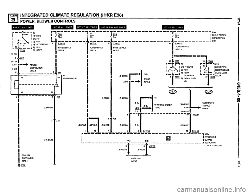 BMW 325i 1994 E36 Electrical Troubleshooting Manual BMW 325i 1994 E36 Electrical Troubleshooting Manual