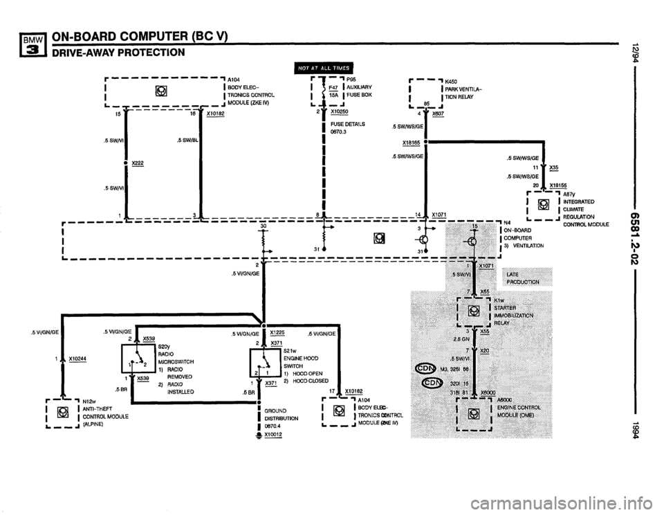 BMW 325i 1994 E36 Electrical Troubleshooting Manual BMW 325i 1994 E36 Electrical Troubleshooting Manual
