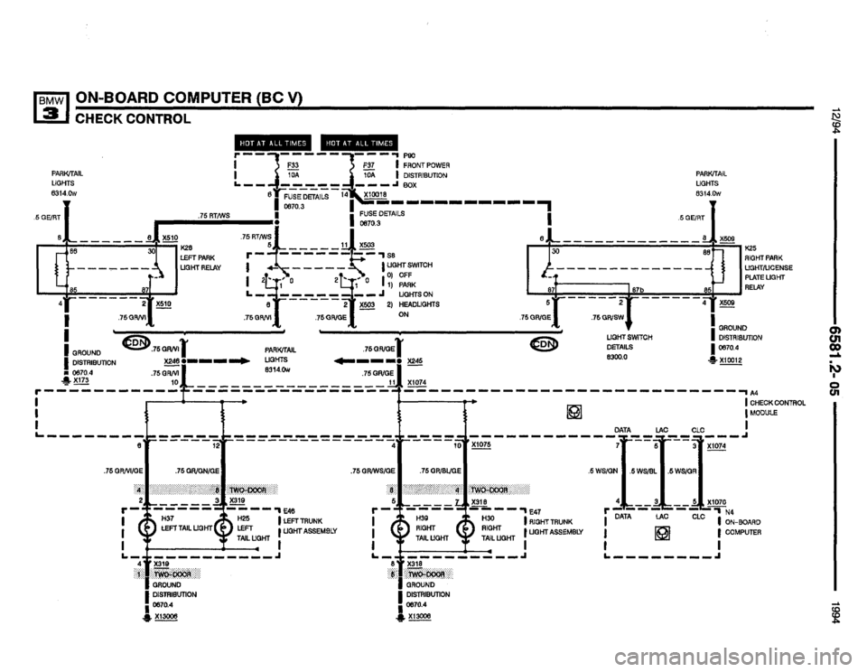 BMW 325i 1994 E36 Electrical Troubleshooting Manual BMW 325i 1994 E36 Electrical Troubleshooting Manual