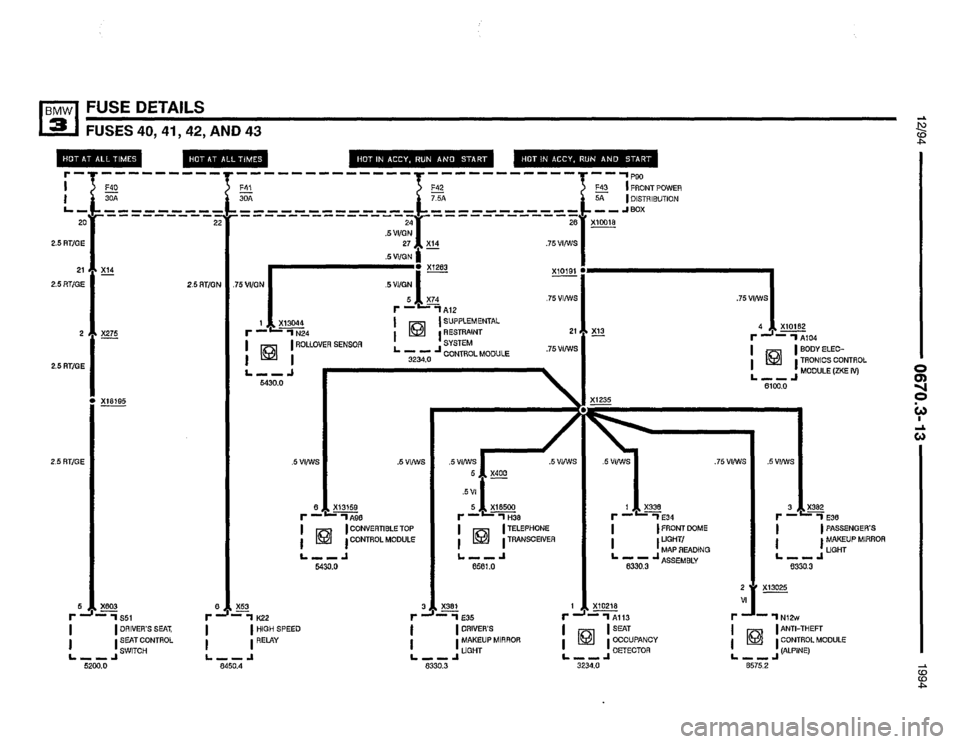 BMW M3 1994 E36 Electrical Troubleshooting Manual BMW M3 1994 E36 Electrical Troubleshooting Manual