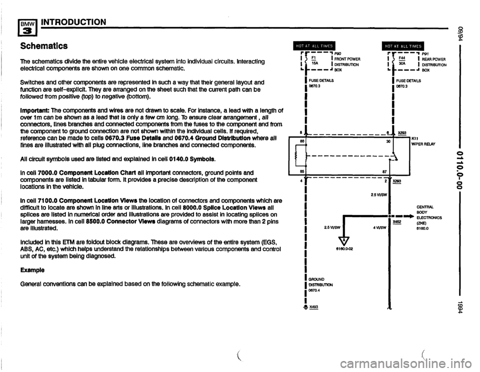 BMW M3 1995 E36 Electrical Troubleshooting Manual 