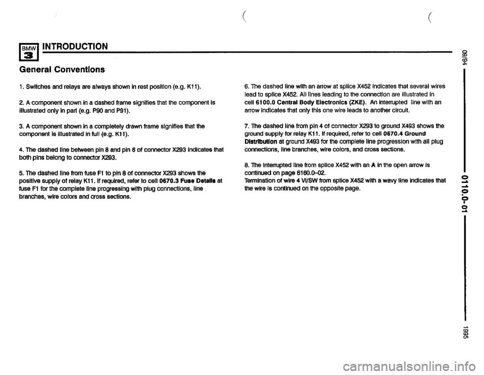 BMW M3 1995 E36 Electrical Troubleshooting Manual 