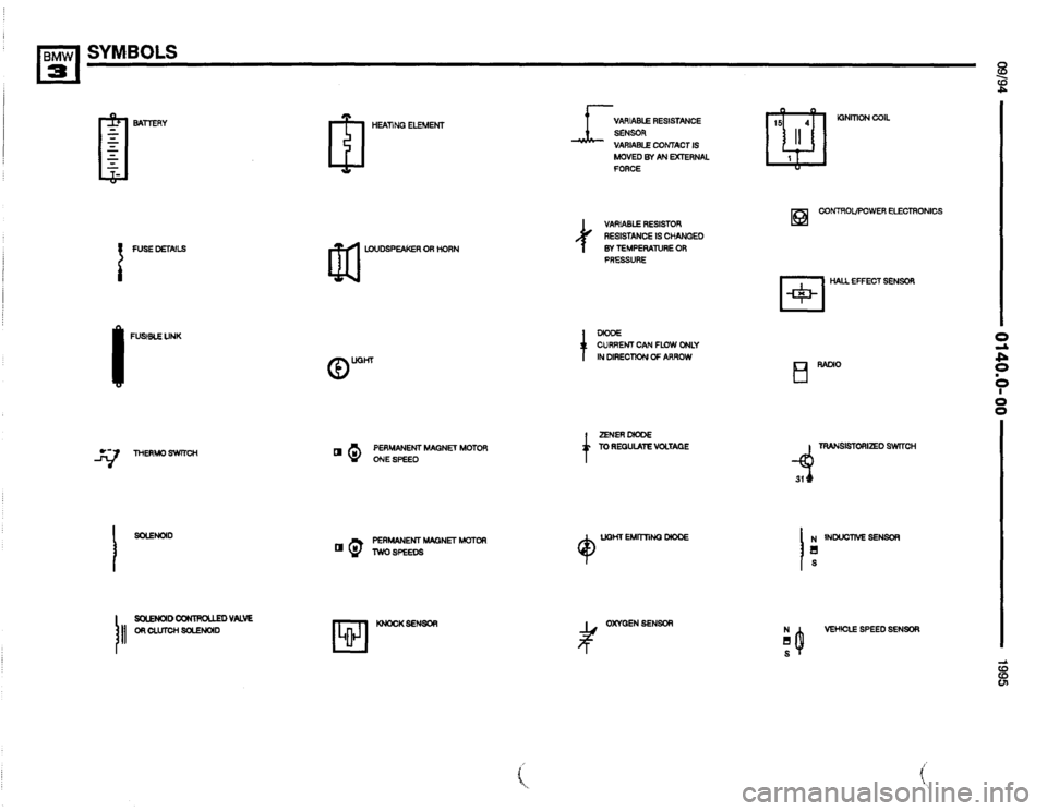 BMW M3 1995 E36 Electrical Troubleshooting Manual 