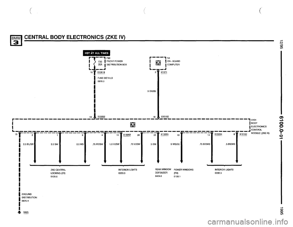 BMW 320i 1995 E36 Electrical Troubleshooting Manual BMW 320i 1995 E36 Electrical Troubleshooting Manual