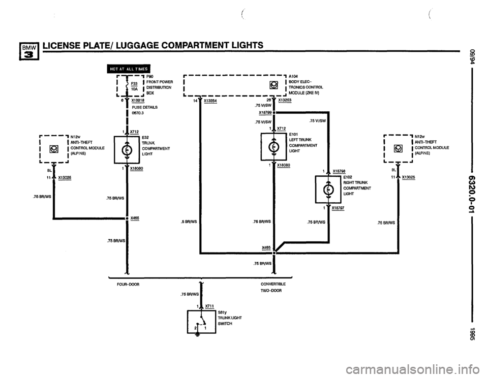 BMW 320i 1995 E36 Electrical Troubleshooting Manual BMW 320i 1995 E36 Electrical Troubleshooting Manual