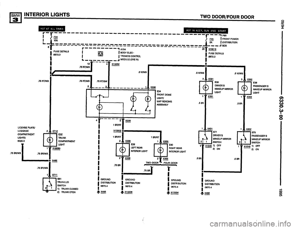 BMW 320i 1995 E36 Electrical Troubleshooting Manual BMW 320i 1995 E36 Electrical Troubleshooting Manual