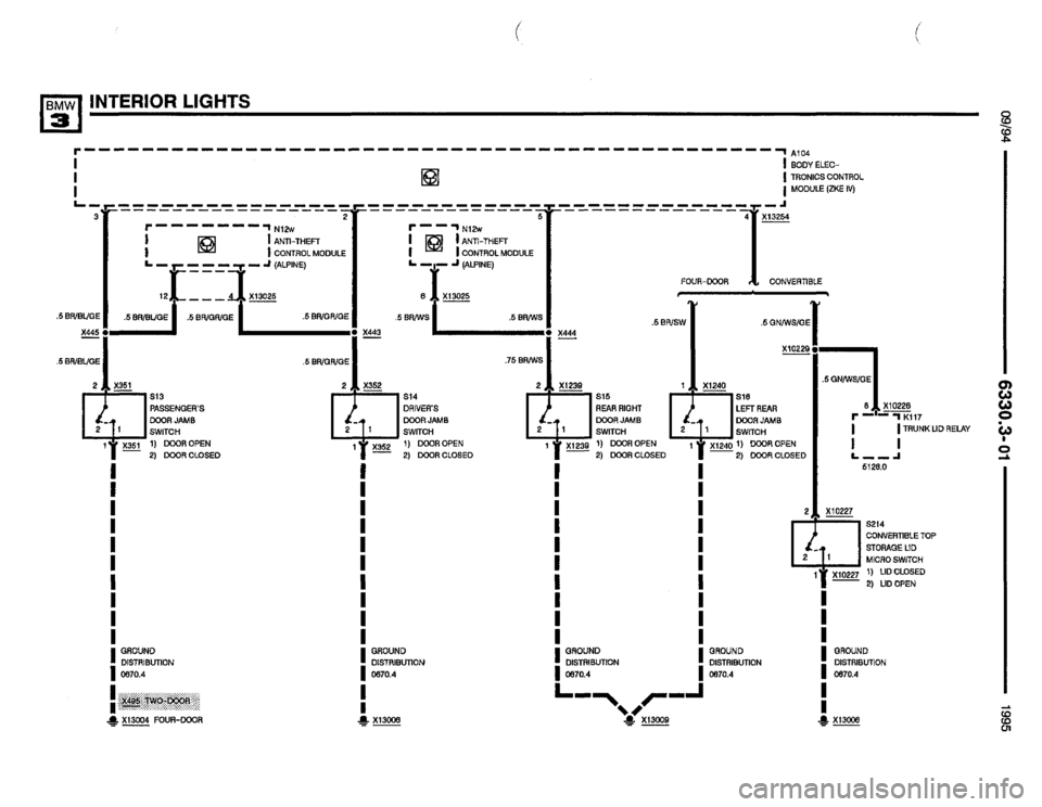 BMW 320i 1995 E36 Electrical Troubleshooting Manual BMW 320i 1995 E36 Electrical Troubleshooting Manual