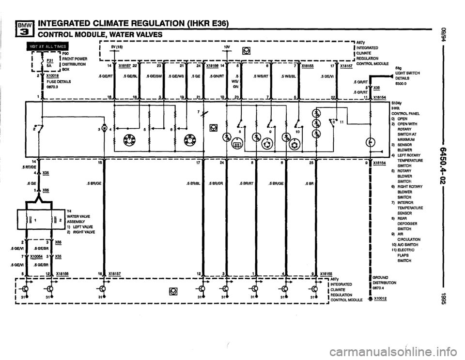 BMW 325i 1995 E36 Electrical Troubleshooting Manual 