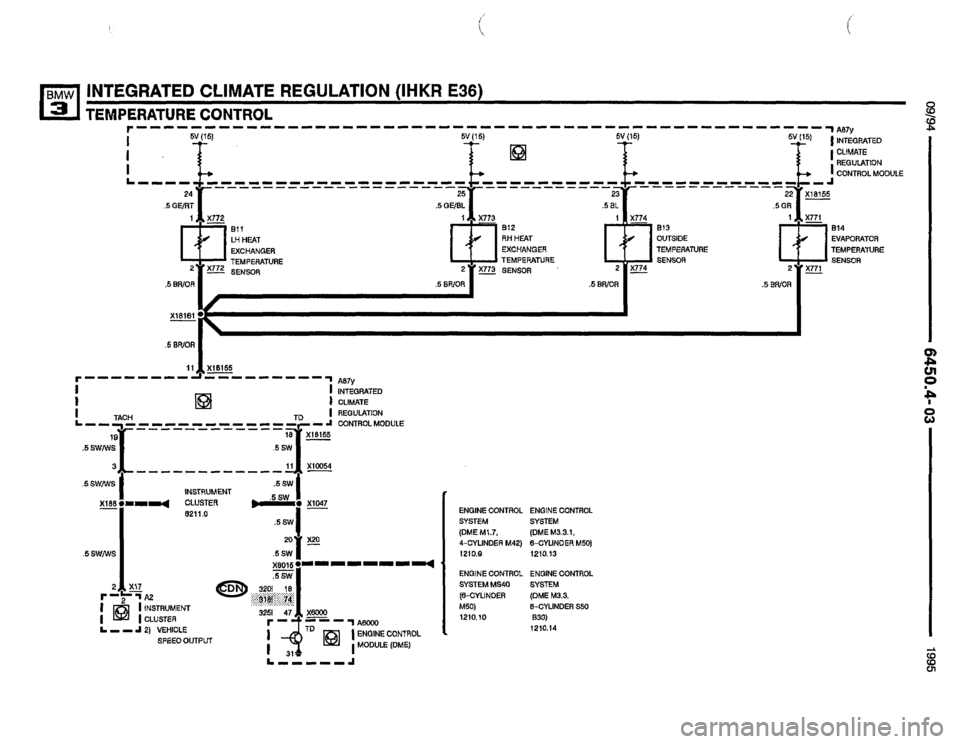 BMW 325i 1995 E36 Electrical Troubleshooting Manual 