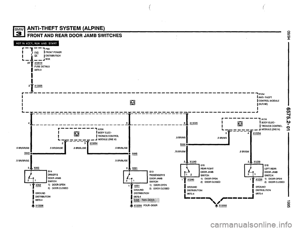BMW 320i 1995 E36 Electrical Troubleshooting Manual BMW 320i 1995 E36 Electrical Troubleshooting Manual