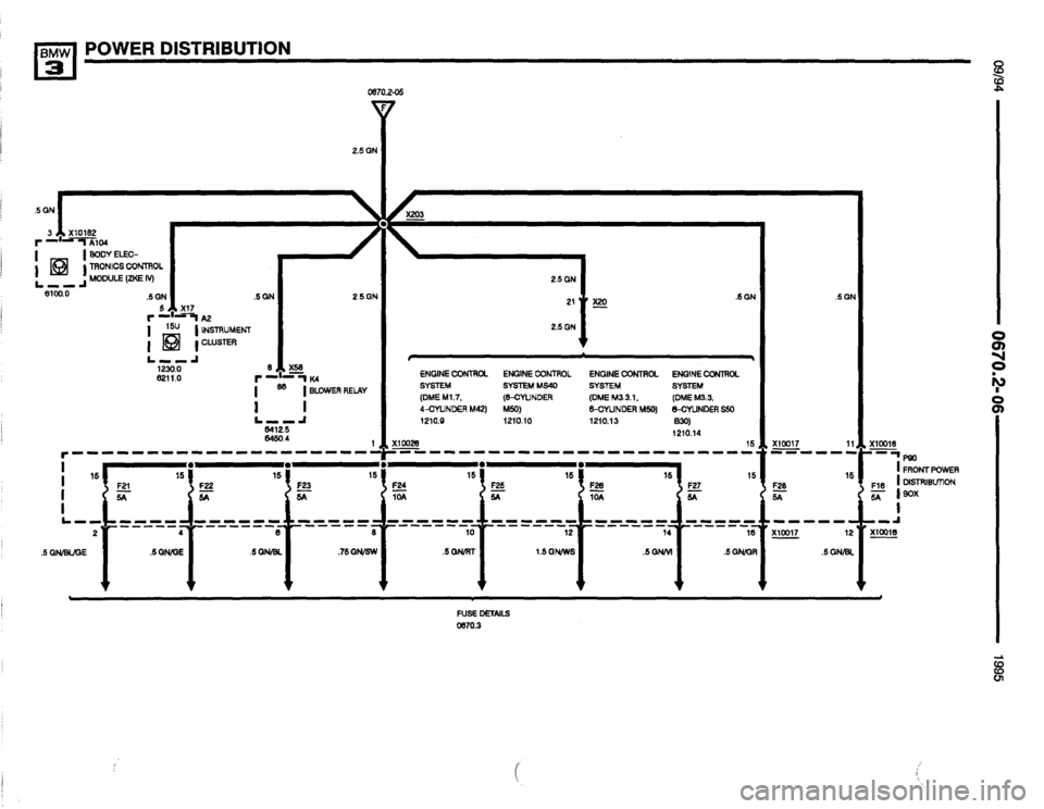 BMW 318i 1995 E36 Electrical Troubleshooting Manual 