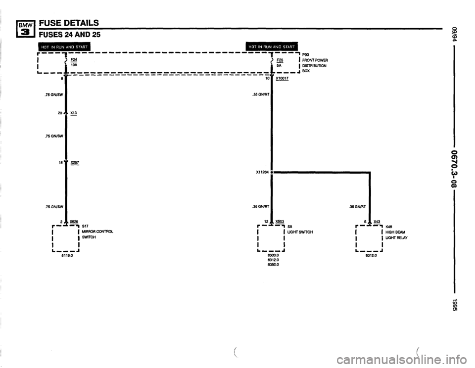 BMW 318i 1995 E36 Electrical Troubleshooting Manual 