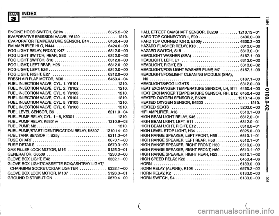 BMW M3 1995 E36 Electrical Troubleshooting Manual 