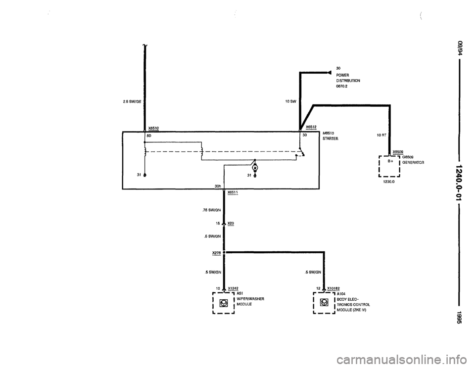BMW 318ti 1995 E36 Electrical Troubleshooting Manual 