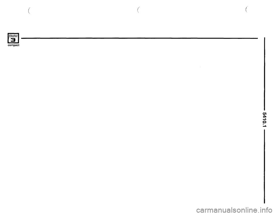 BMW 318ti 1995 E36 Electrical Troubleshooting Manual 