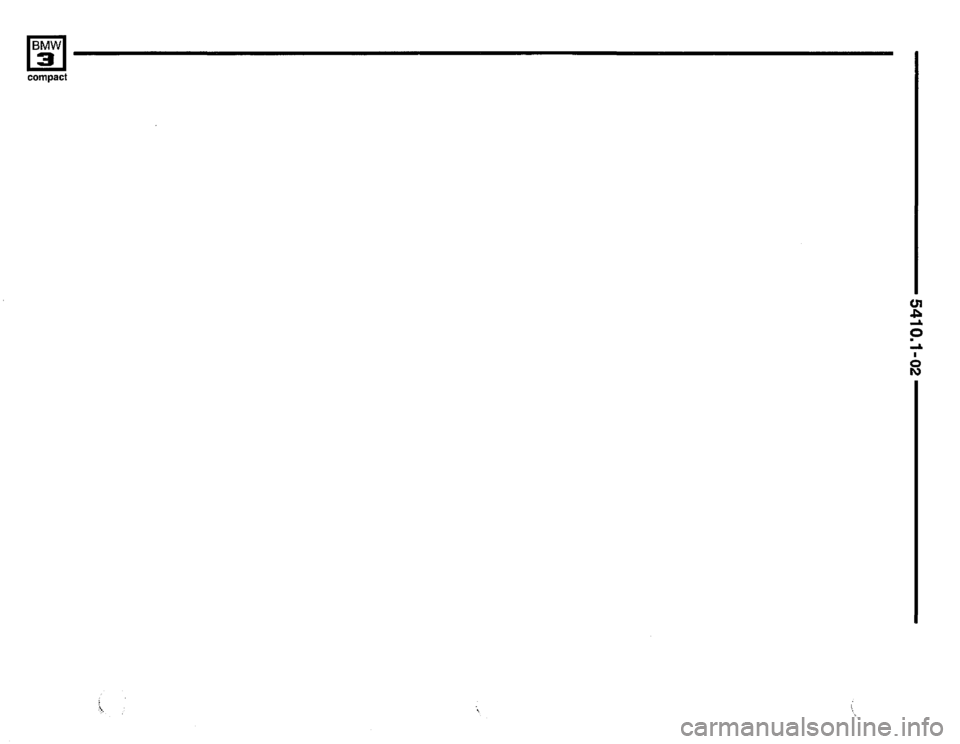 BMW 318ti 1995 E36 Electrical Troubleshooting Manual 