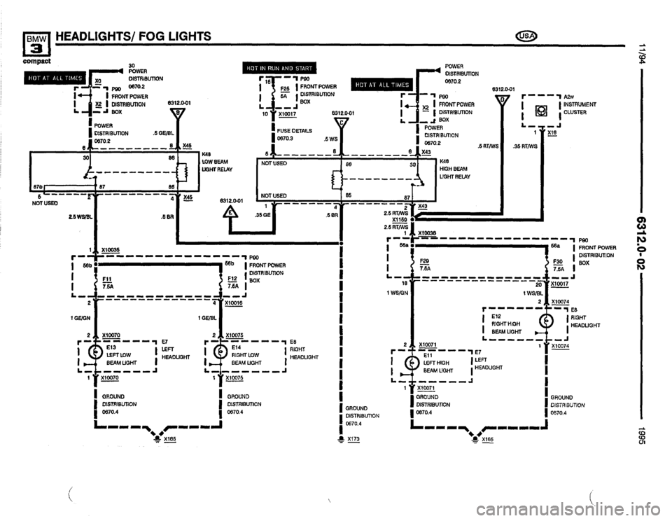 BMW 318ti 1995 E36 Electrical Troubleshooting Manual BMW 318ti 1995 E36 Electrical Troubleshooting Manual