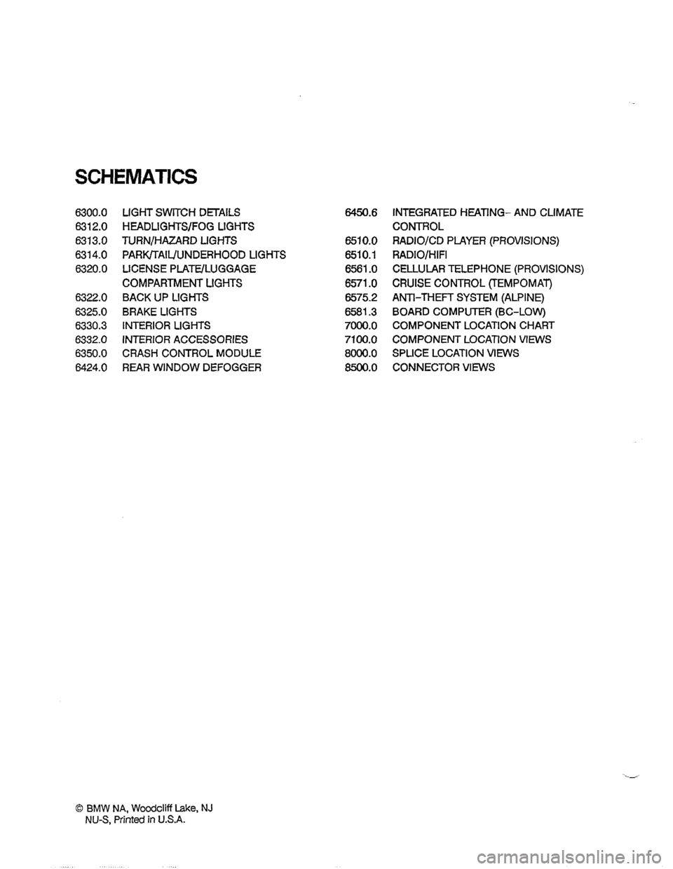 BMW 318ti 1995 E36 Electrical Troubleshooting Manual 