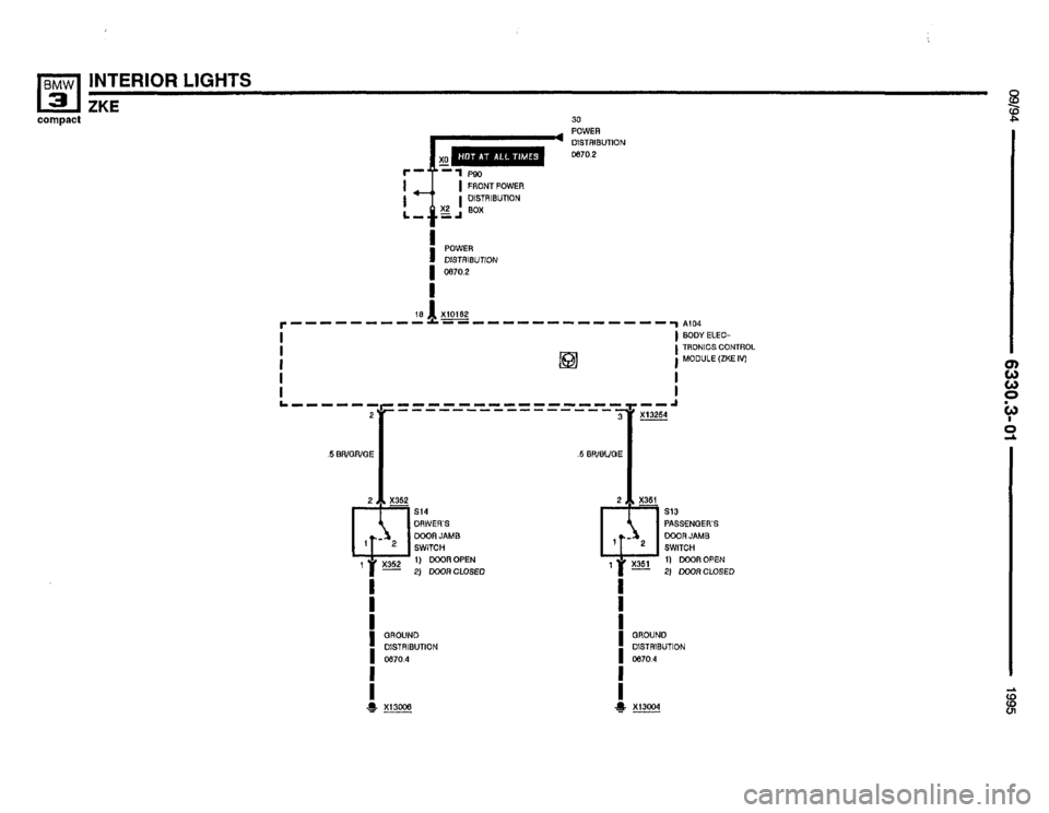 BMW 318ti 1995 E36 Electrical Troubleshooting Manual BMW 318ti 1995 E36 Electrical Troubleshooting Manual