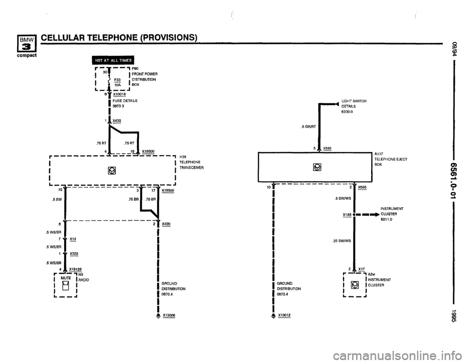 BMW 318ti 1995 E36 Electrical Troubleshooting Manual BMW 318ti 1995 E36 Electrical Troubleshooting Manual