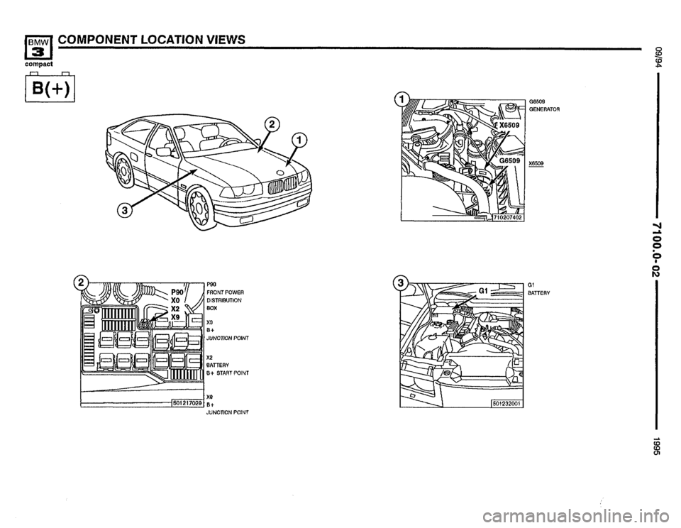 BMW 318ti 1995 E36 Electrical Troubleshooting Manual 