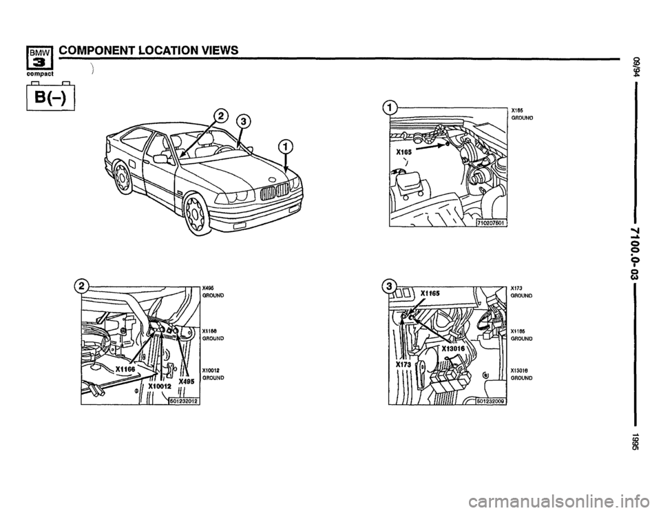 BMW 318ti 1995 E36 Electrical Troubleshooting Manual 