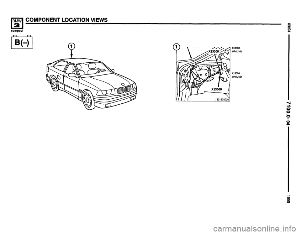 BMW 318ti 1995 E36 Electrical Troubleshooting Manual 