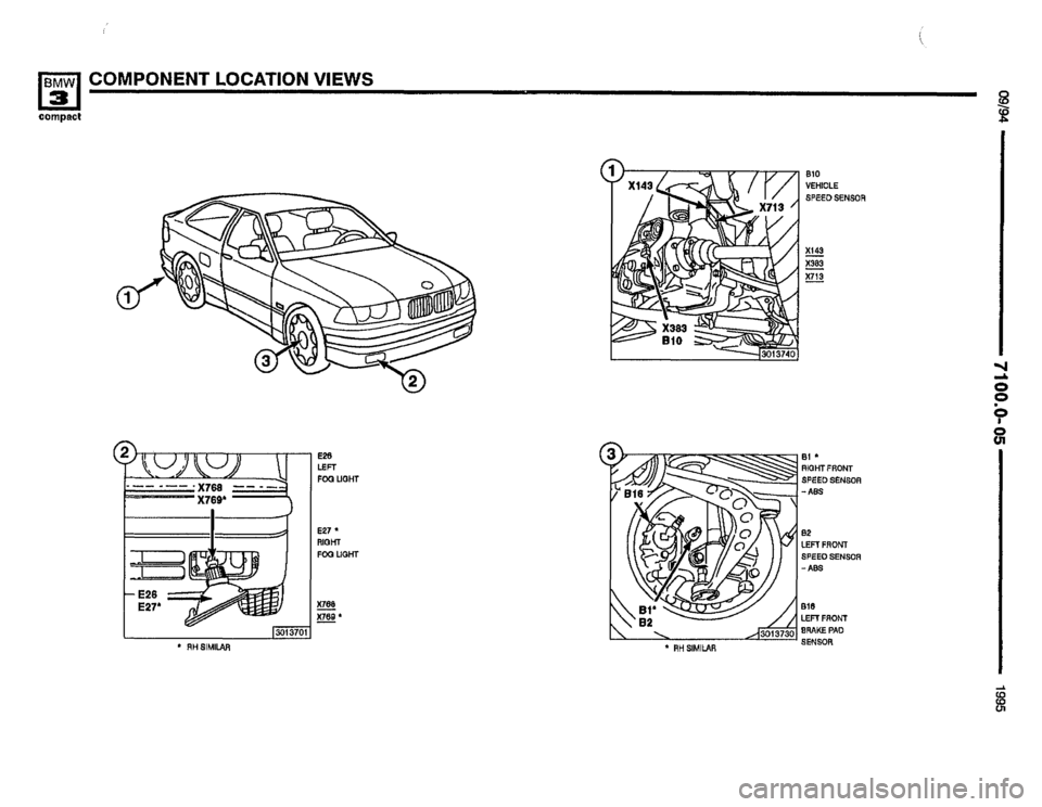 BMW 318ti 1995 E36 Electrical Troubleshooting Manual 