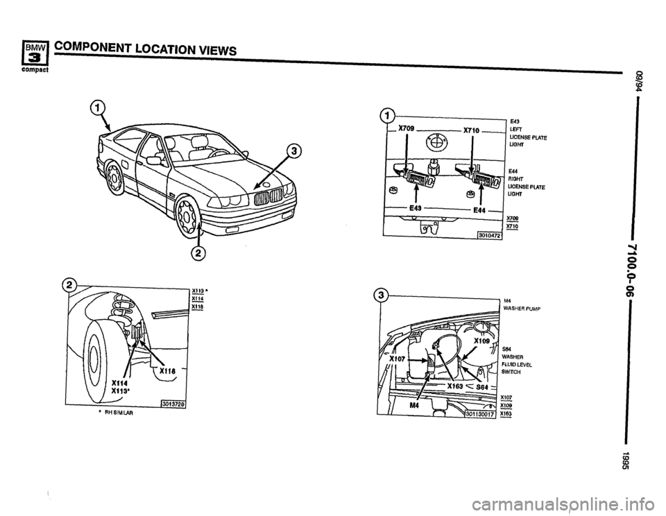 BMW 318ti 1995 E36 Electrical Troubleshooting Manual 