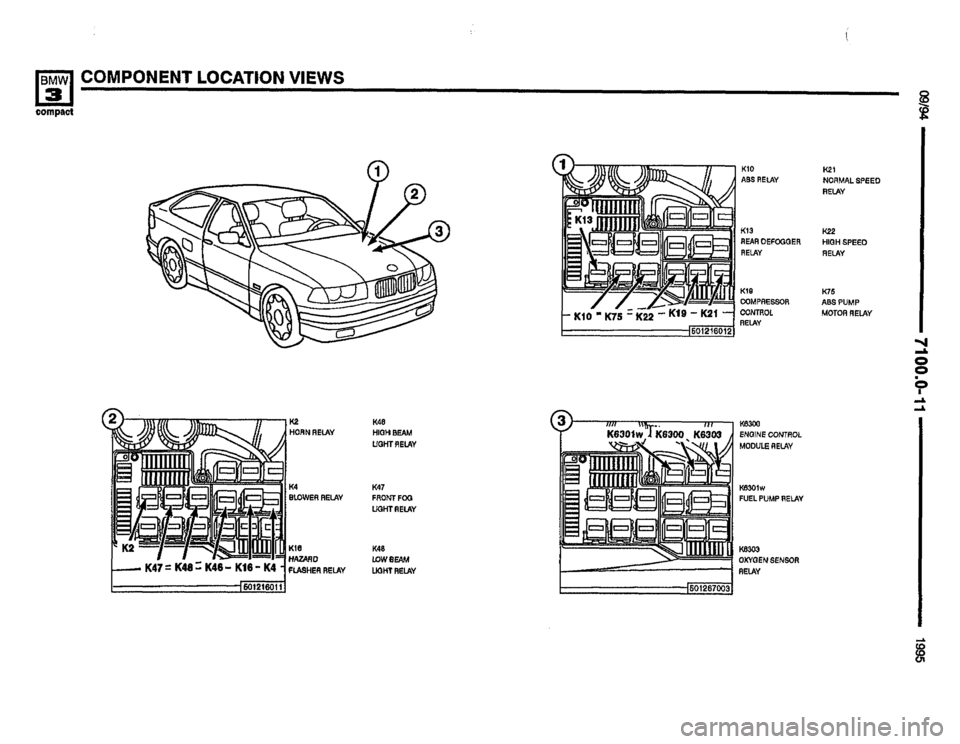 BMW 318ti 1995 E36 Electrical Troubleshooting Manual 