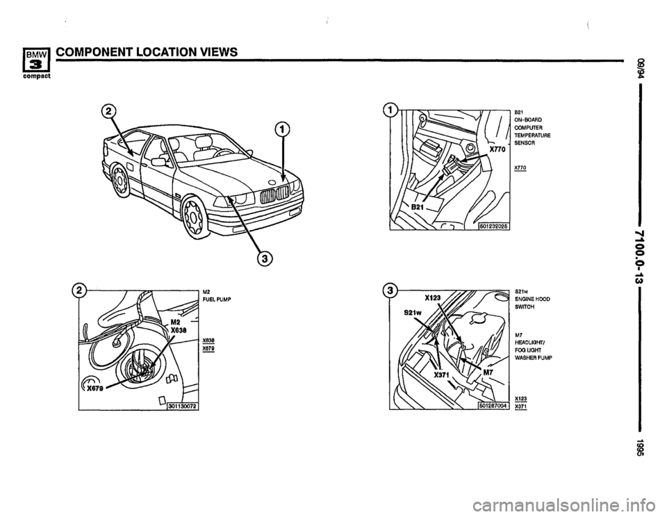 BMW 318ti 1995 E36 Electrical Troubleshooting Manual 