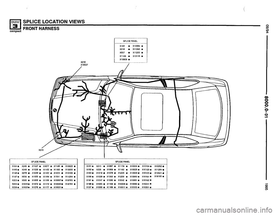 BMW 318ti 1995 E36 Electrical Troubleshooting Manual 