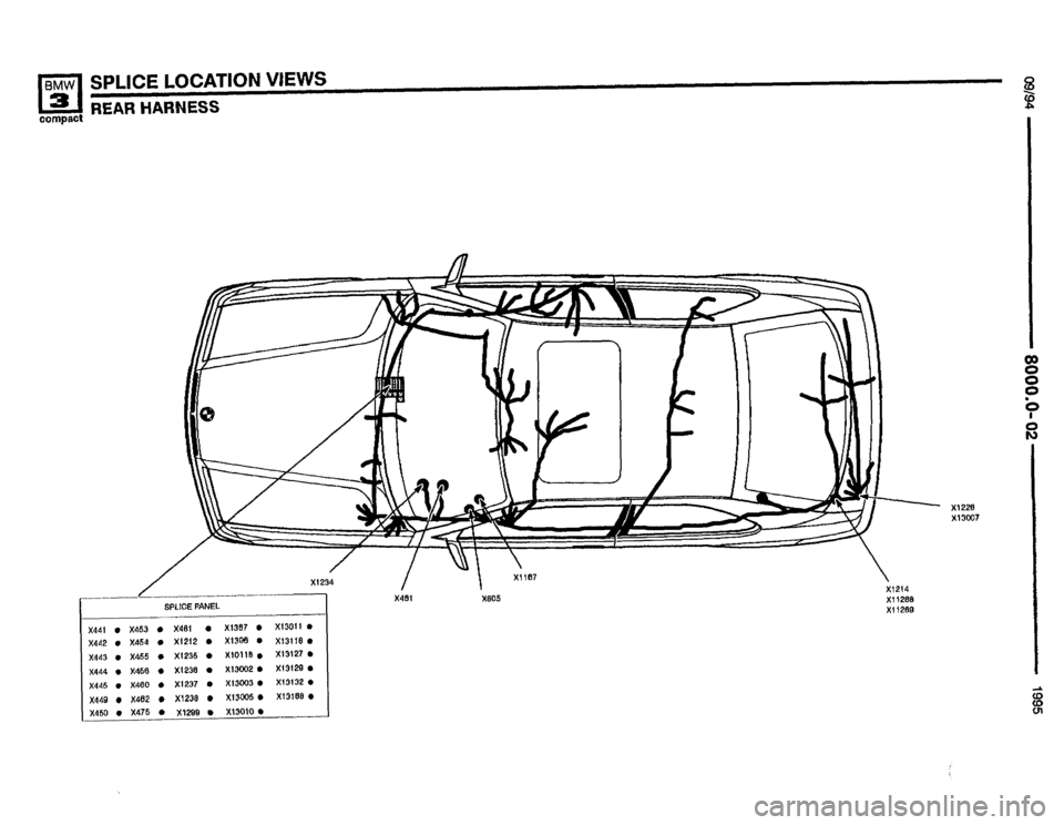 BMW 318ti 1995 E36 Electrical Troubleshooting Manual 