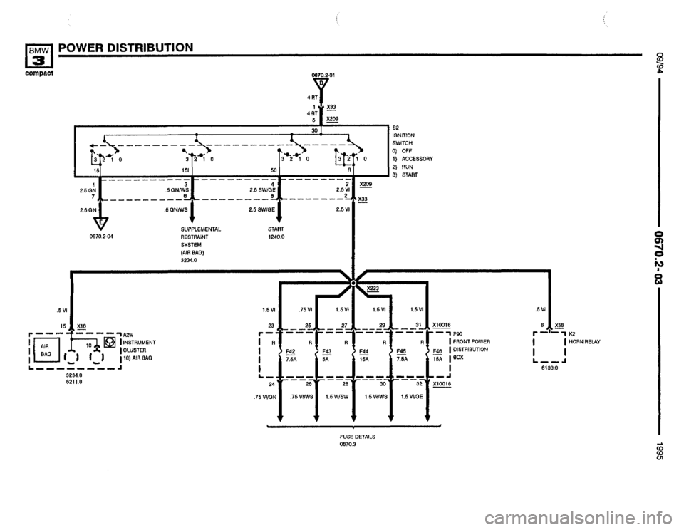 BMW 318ti 1995 E36 Electrical Troubleshooting Manual 