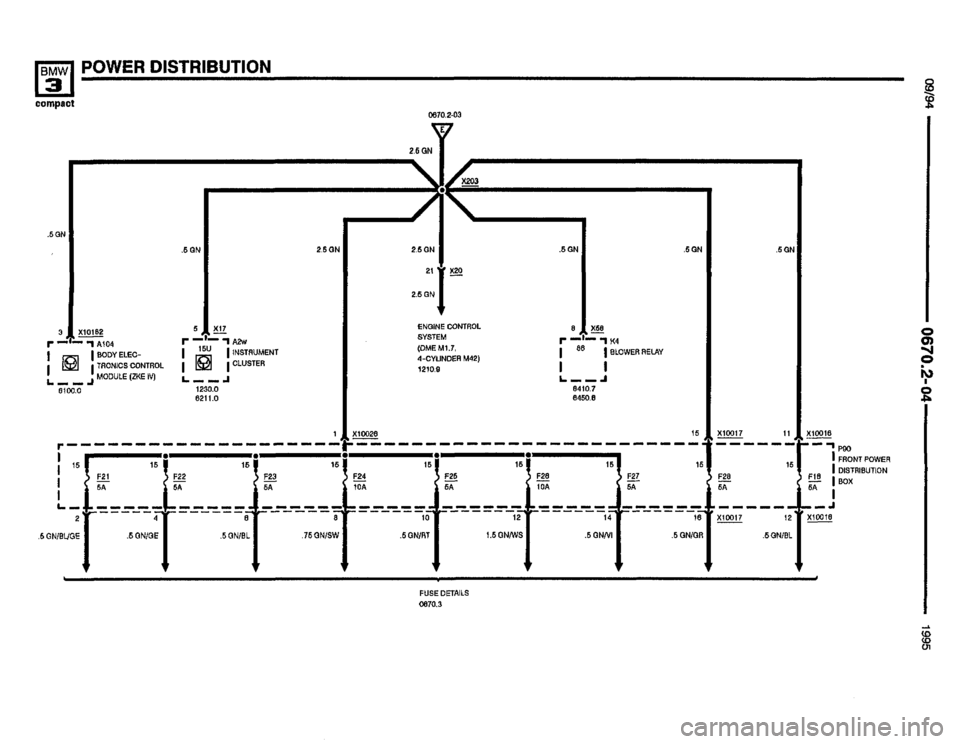 BMW 318ti 1995 E36 Electrical Troubleshooting Manual 