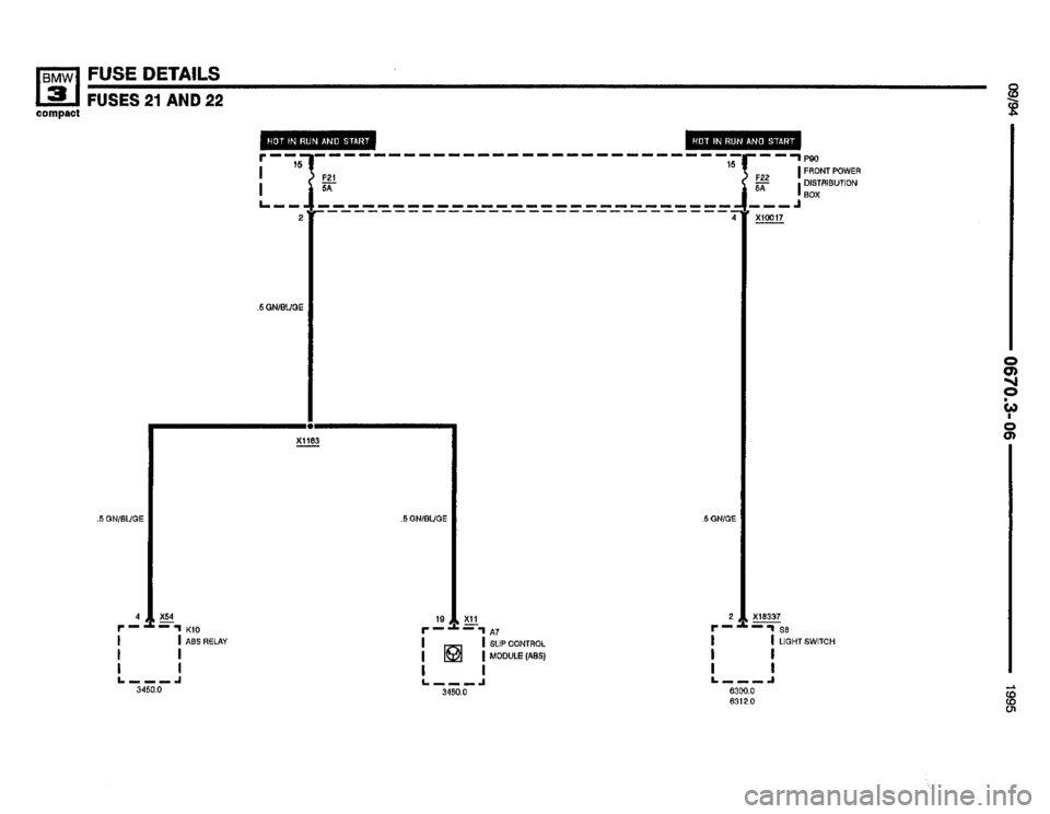 BMW 318ti 1995 E36 Electrical Troubleshooting Manual 