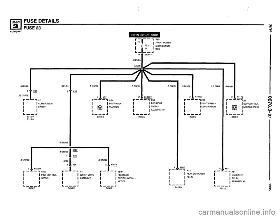 BMW 318ti 1995 E36 Electrical Troubleshooting Manual 