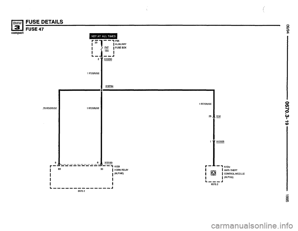 BMW 318ti 1995 E36 Electrical Troubleshooting Manual BMW 318ti 1995 E36 Electrical Troubleshooting Manual
