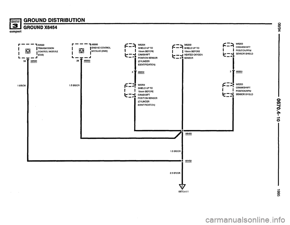 BMW 318ti 1995 E36 Electrical Troubleshooting Manual 