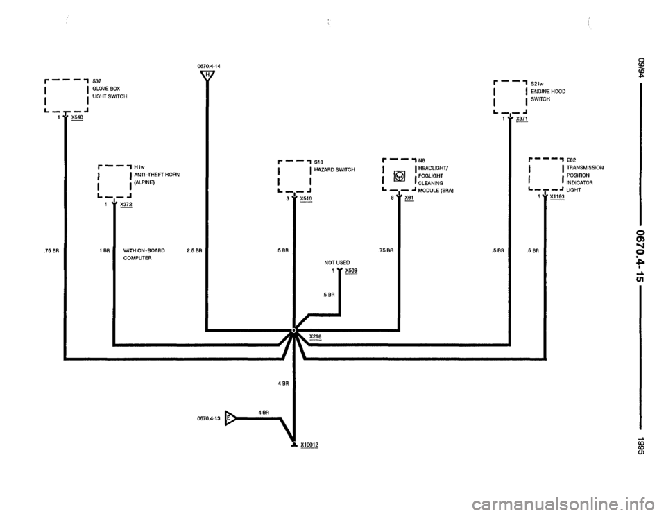 BMW 318ti 1995 E36 Electrical Troubleshooting Manual 