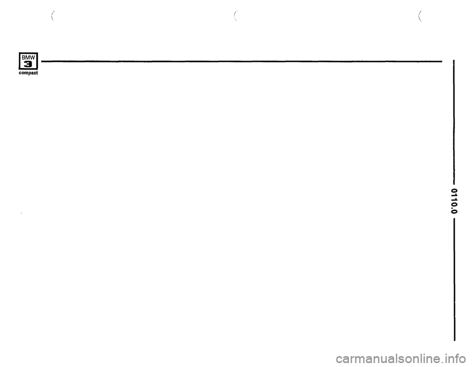 BMW 318ti 1995 E36 Electrical Troubleshooting Manual 