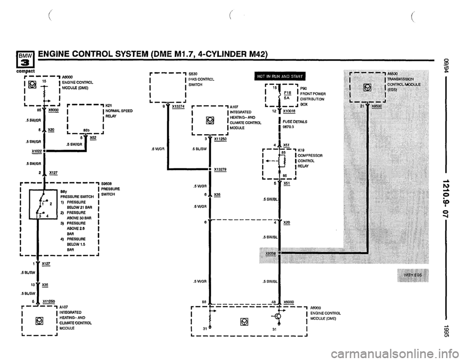 BMW 318ti 1995 E36 Electrical Troubleshooting Manual 